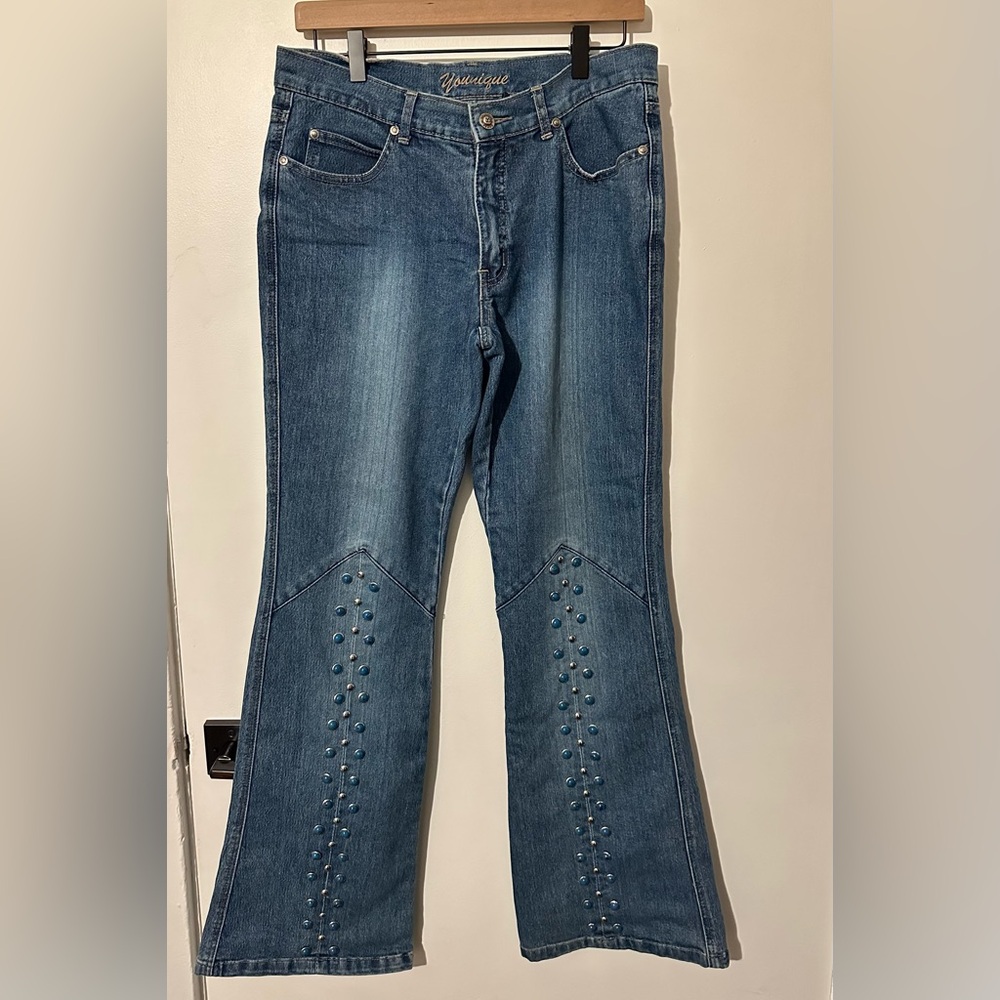 Women's Studded Jeans Size 9